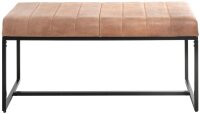 HAKU Möbel Bank 25853 braun Leder 100,0 cm