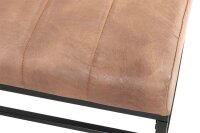 HAKU Möbel Bank 25853 braun Leder 100,0 cm