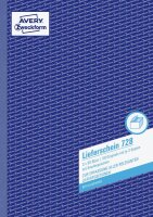 AVERY Zweckform Lieferschein mit Empfangsschein Formularbuch 728, 1 St.