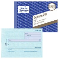 AVERY Zweckform Quittung, MwSt. separat ausgewiesen...