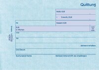 AVERY Zweckform Quittung, MwSt. separat ausgewiesen...