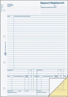 AVERY Zweckform Rapport/Regiebericht Formularbuch 1769, 1...
