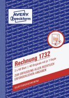 AVERY Zweckform Rechnung Formularbuch 1732, 1 St.
