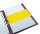 OXFORD Trennstreifen Duo gelb, 160 g/qm Karton 24,0 x 10,5 cm, 60 St.