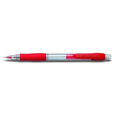 PILOT SUPER GRIP Druckbleistift rot HB 0,7 mm, 1 St.