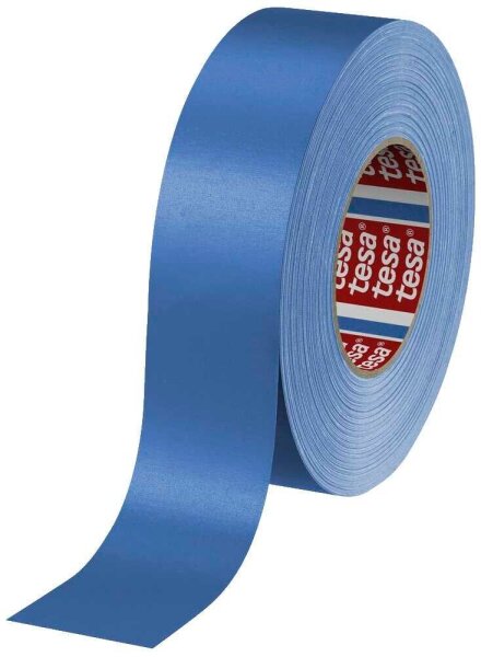 tesa 4651 Premium Gewebeband blau 50,0 mm x 50,0 m 1 Rolle