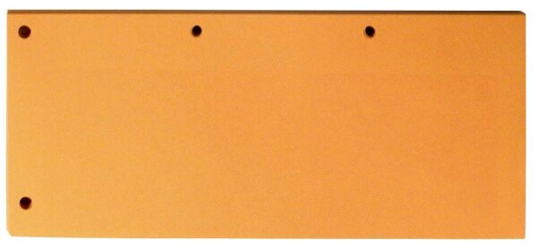 OXFORD Trennstreifen Duo orange, 160 g/qm Karton 24,0 x 10,5 cm, 60 St.