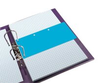 OXFORD Trennstreifen Duo blau, 160 g/qm Karton 24,0 x 10,5 cm, 60 St.