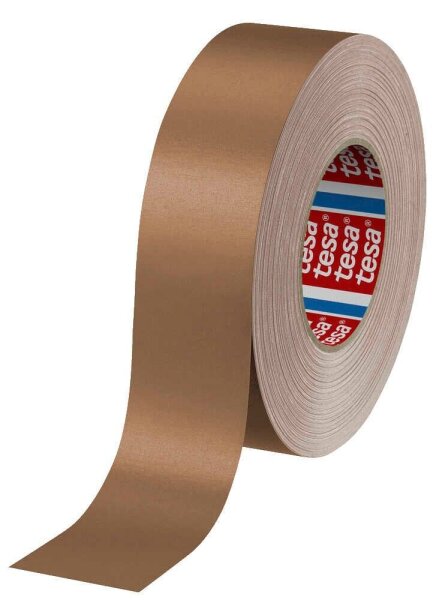 tesa 4651 Premium Gewebeband braun 50,0 mm x 50,0 m 1 Rolle