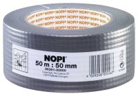 NOPI Gewebeband silber 50,0 mm x 50,0 m 1 Rolle