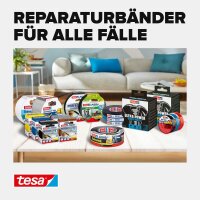 tesa PERFECT Gewebeband schwarz 19,0 mm x 25,0 m 1 Rolle