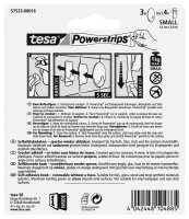 tesa Oval Small Klebehaken für max. 1,0 kg, 1,4 x 3,4 cm, 3 St.