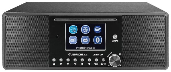 Albrecht DR 895 CD Radio schwarz