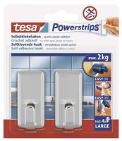 tesa Classic Large Klebehaken für max. 2,0 kg, 2,0 x...