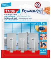 tesa Classic Small Klebehaken für max. 1,0 kg, 1,4 x...