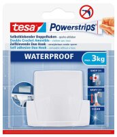 tesa WATERPROOF Large Doppel Klebehaken für max. 3,0...