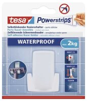 tesa WATERPROOF Large Rasierer Klebehaken für max....