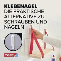 tesa Powerstrips Klebenägel für max. 3,0 kg,...