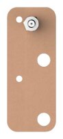 tesa Klebeschraube für max. 10,0 kg, 2,4 x 6,0 cm, 2 St.  ( 77908-00000-00 )