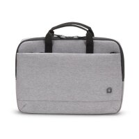 DICOTA Laptoptasche Slim Eco MOTION Kunstfaser grau...
