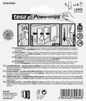 tesa Eckig Large Klebehaken für max. 2,0 kg, 2,0 x 5,0 cm, 1 St.