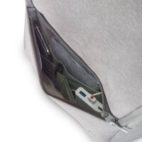 DICOTA Laptop-Rucksack Eco MOTION Kunstfaser hellgrau 23,0 l bis 39,6 cm (15,6 Zoll)