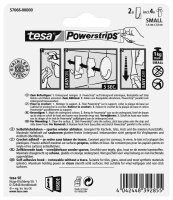 tesa Eckig Small Klebehaken für max. 1,0 kg, 1,4 x 3,4 cm, 2 St.