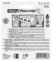 tesa Small Klebehaken für max. 1,0 kg, 1,4 x 3,4 cm, 2 St.