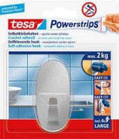 tesa Oval Large Klebehaken für max. 2,0 kg, 2,0 x...