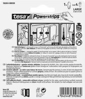 tesa Oval Large Klebehaken für max. 2,0 kg, 2,0 x 5,0 cm, 1 St.