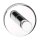 tesa Handtuchhaken Powerbutton Universal Small chrom, 1 St.