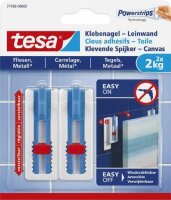 tesa Klebenagel für max. 2,0 kg, 2,2 x 4,4 cm, 2 St.