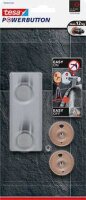 tesa Handtuchhaken Powerbutton Classic Doppelhaken...