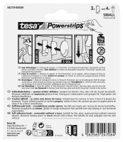 tesa Eckig Small Klebehaken für max. 1,0 kg, 1,4 x 3,4 cm, 3 St.