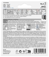 tesa Klettstreifen Powerstrips SMALL Click weiß, 16...