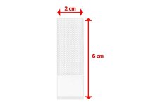 tesa Klettstreifen Powerstrips SMALL Click weiß, 16 St.