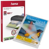 hama Laminierfolien glänzend für A5 80 micron,...