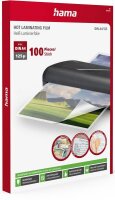 hama Laminierfolien glänzend für A4 125 micron, 100 St.