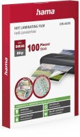 hama Laminierfolien glänzend für A6 80 micron, 100 St.