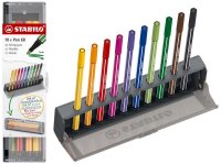 STABILO Pen 68 Filzstifte farbsortiert, 10 St.
