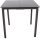 VCM my garden Gartentisch schwarz quadratisch 80,0 x 80,0 x 73,0 cm