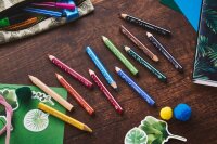 STABILO Trio® dick, kurz Animal Vibes  Buntstifte farbsortiert, 12 St.