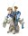 papo 39914 Pferd des Waffenmeisters Widder Spielfigur