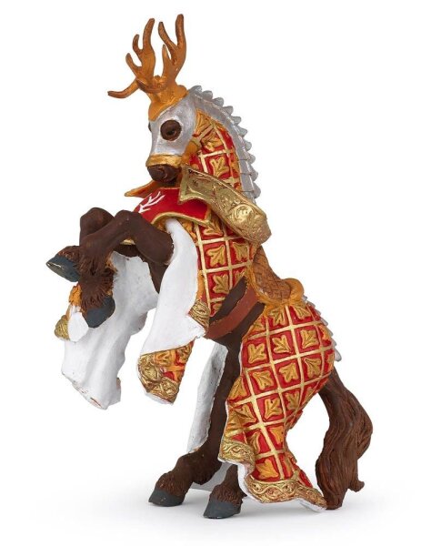 papo 39912 Pferd des Waffenmeister Hirsch Spielfigur