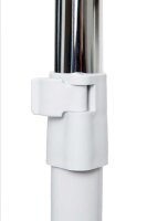 LOVE !T STORE !T Rollgarderobe 670148 weiß Metall ohne Haken 84,0 x 101,0 - 165,0 cm, 1 St.