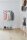 LOVE !T STORE !T Rollgarderobe 670148 weiß Metall ohne Haken 84,0 x 101,0 - 165,0 cm, 1 St.