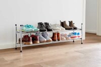 LOVE !T STORE !T Teleskop-Schuhregal LOFT schwarz 64,0 - 118,0 x 23,0 x 37,0 cm, 1 St.