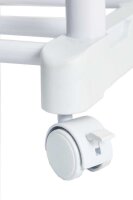 LOVE !T STORE !T Rollgarderobe 670124 weiß Metall ohne Haken 90,0 - 134,0 x 98,0 - 168,0 cm, 1 St.