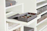 LOVE !T STORE !T Premium Brillenbox grau 30,0 x 17,0 x 6,0 cm, 1 St.