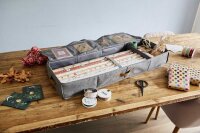 LOVE !T STORE !T Premium Geschenkpapier-Organizer grau 90,0 x 30,0 x 12,0 cm, 1 St.